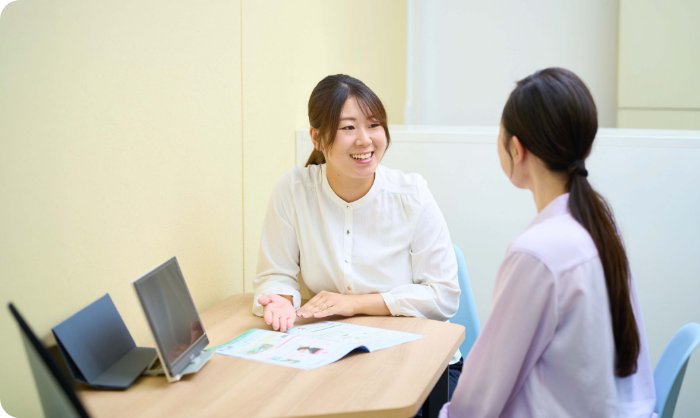 保険相談の様子
